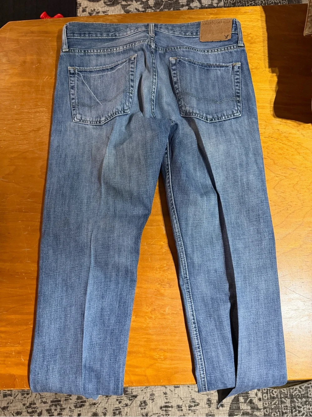 American Eagle Outfitters Men’s Light Blue Slim Jeans 32x34